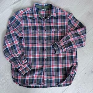 The North Face Plaid Men's Flannel - Red, Blue, Gray